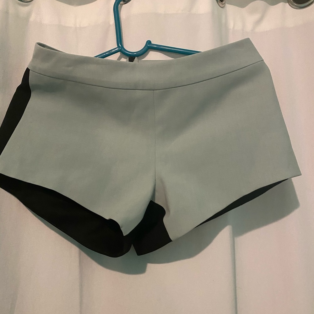 Blue black shorts